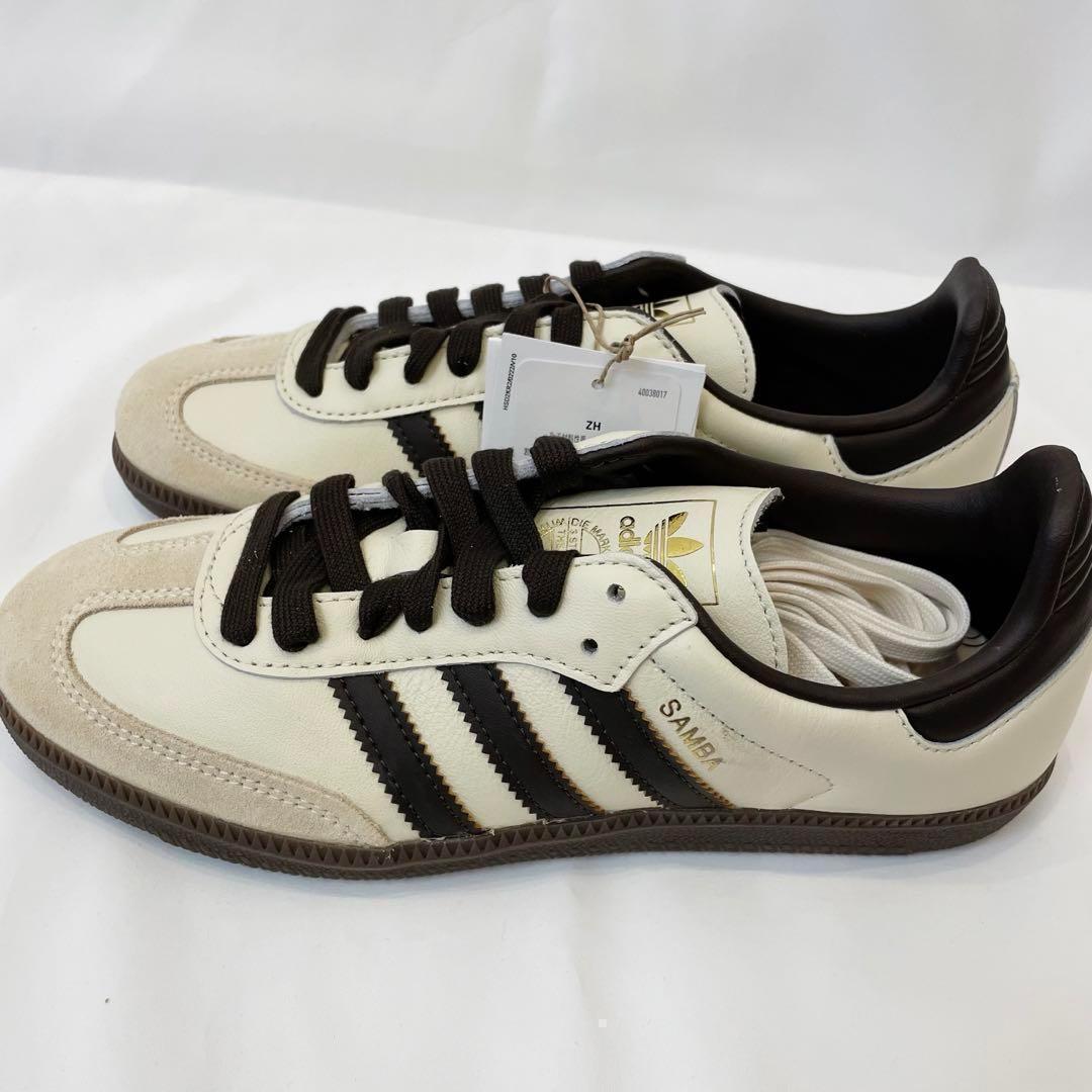 希少adidas　SAMBA OG　クリームホワイト　サンバ　正規品　27.0