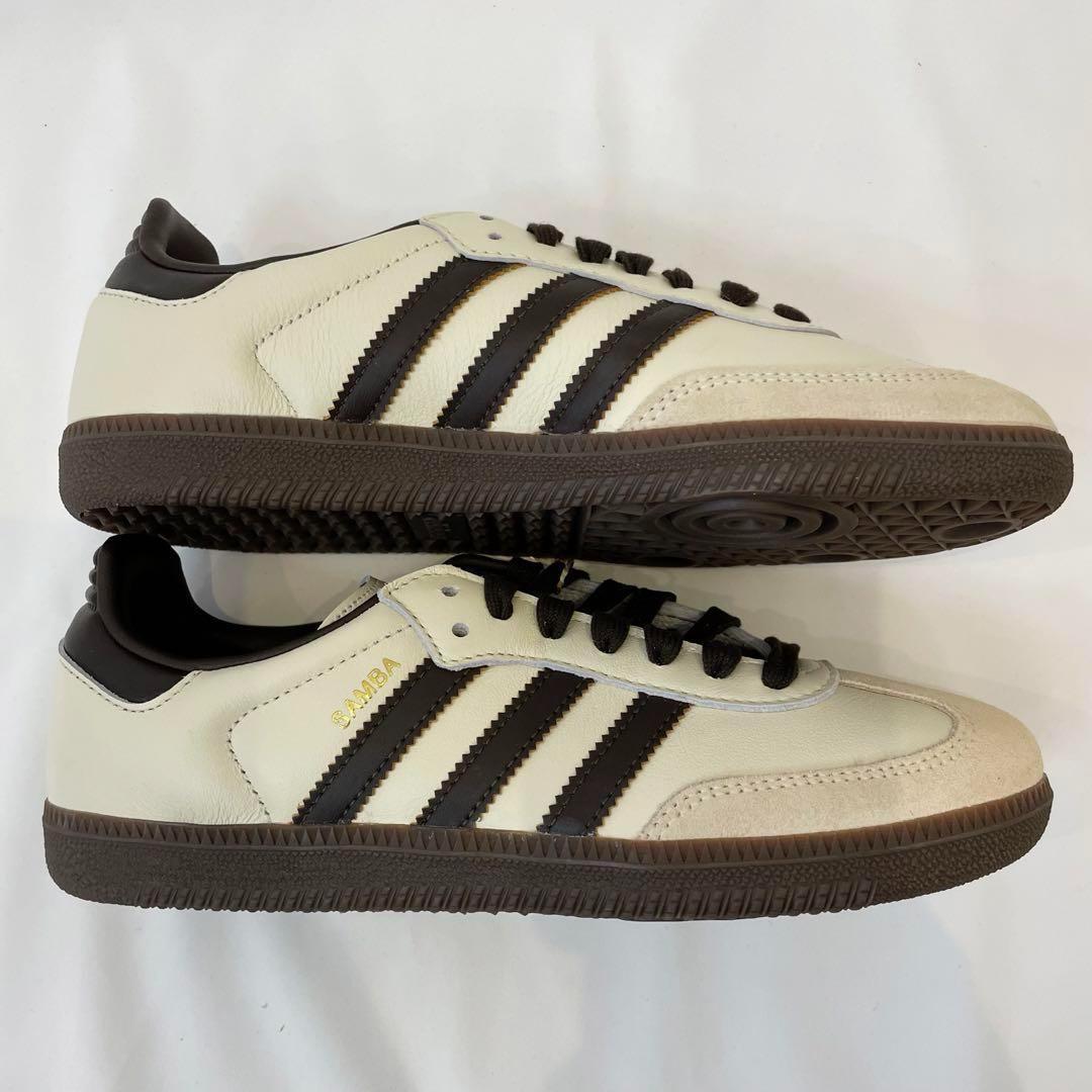 希少adidas　SAMBA OG　クリームホワイト　サンバ　正規品　27.0