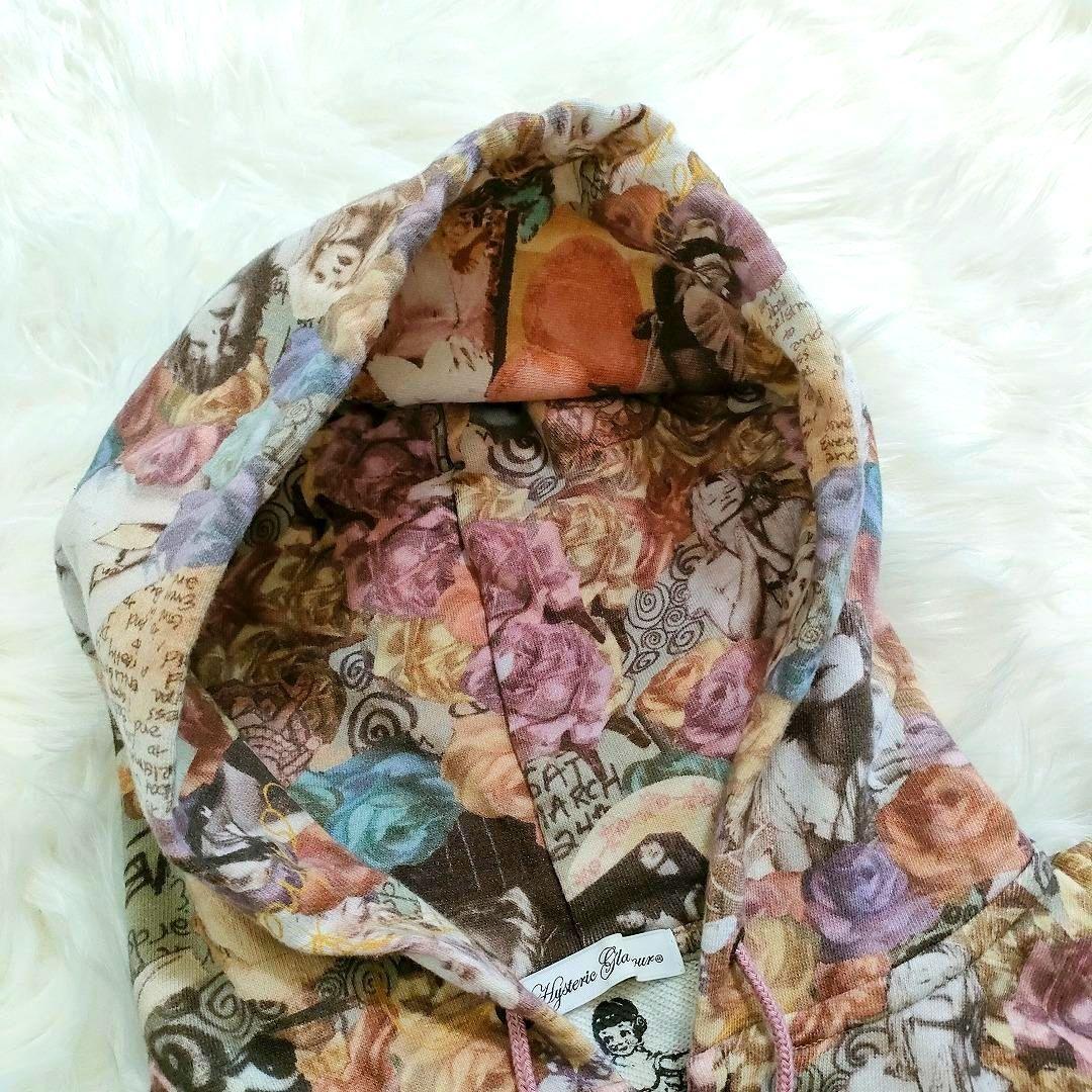 美品☆HYSTERIC GLAMOUR コートニーラブ パーカー フーディ 総柄
