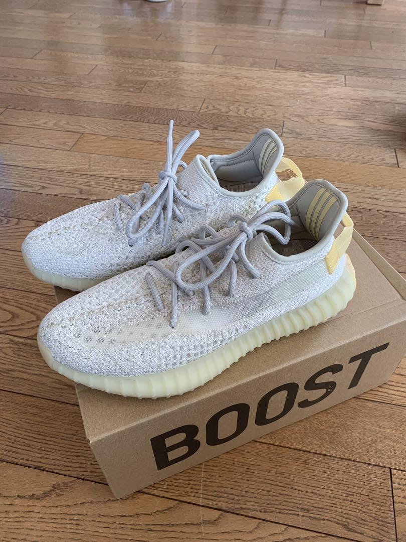 【美品】YEEZY Boost 350 V2 GY3438 Light【US9】