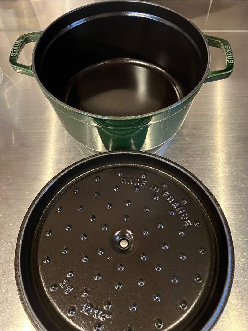 ストウブ　STAUB LA COCOTTE バジルグリーン 26cm 未使用