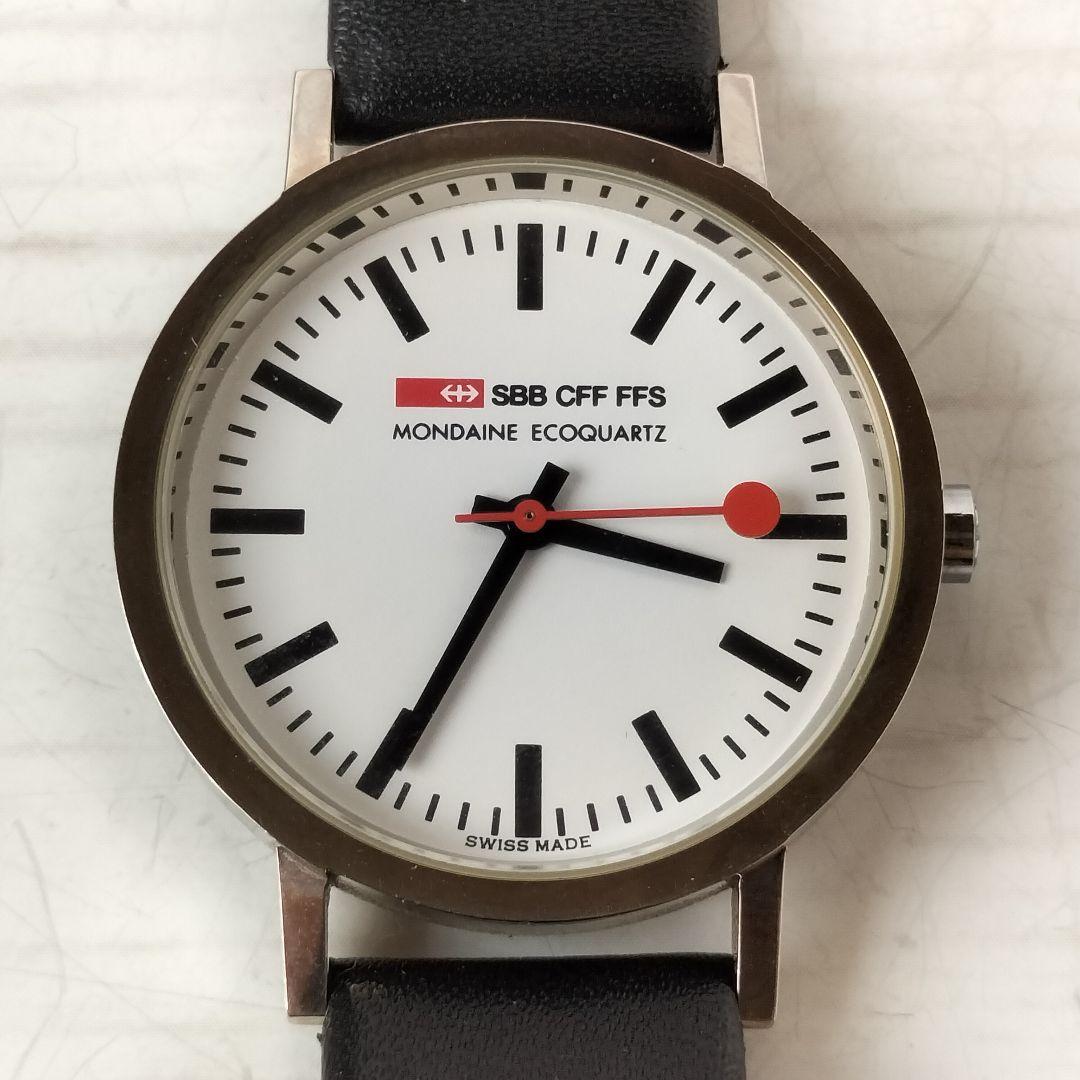 MONDAINE　スイス国鉄ウォッチ　レディース　クオーツ稼働品