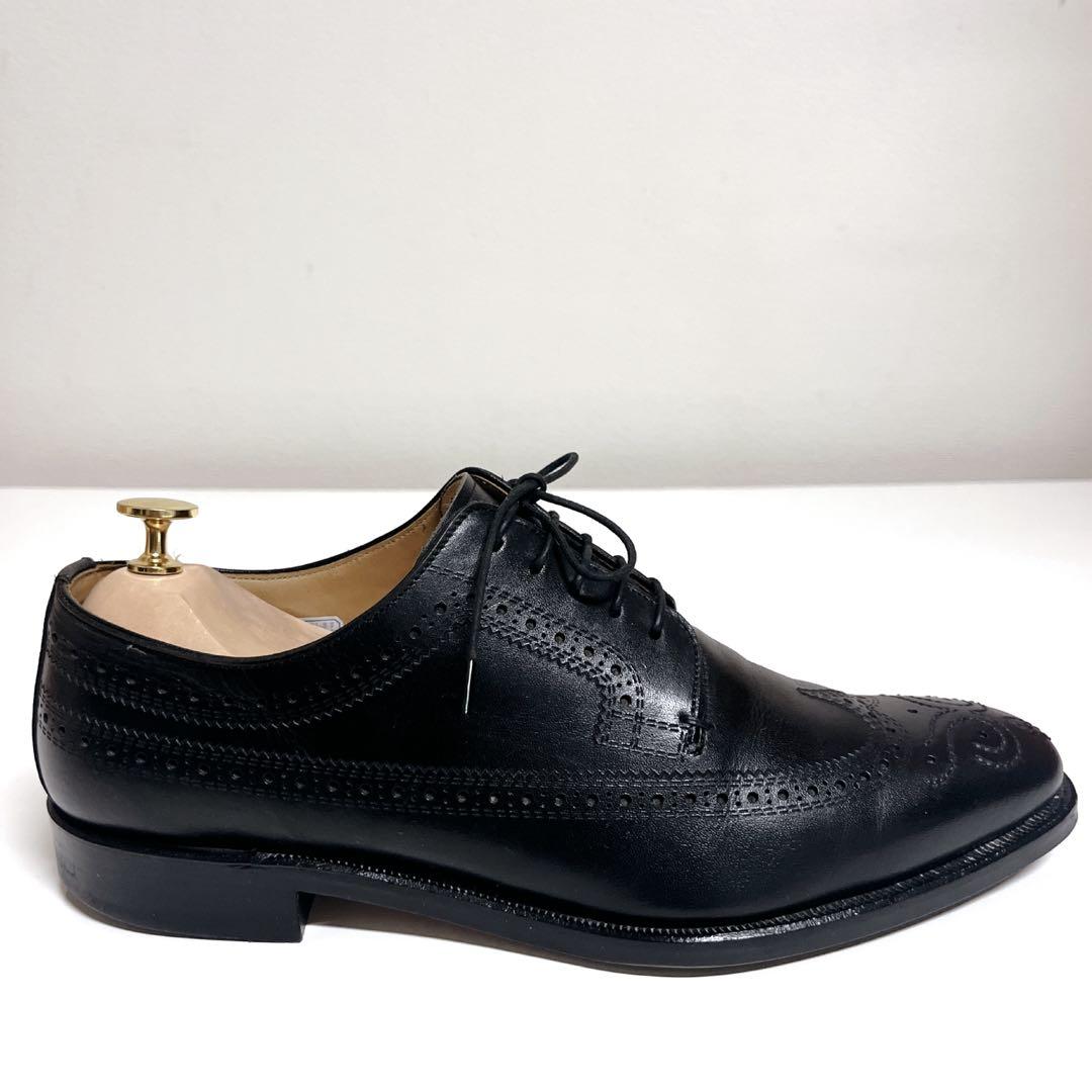 REGAL 02MR ビジネス ドレスシューズ ウィングチップ 黒25.5cm