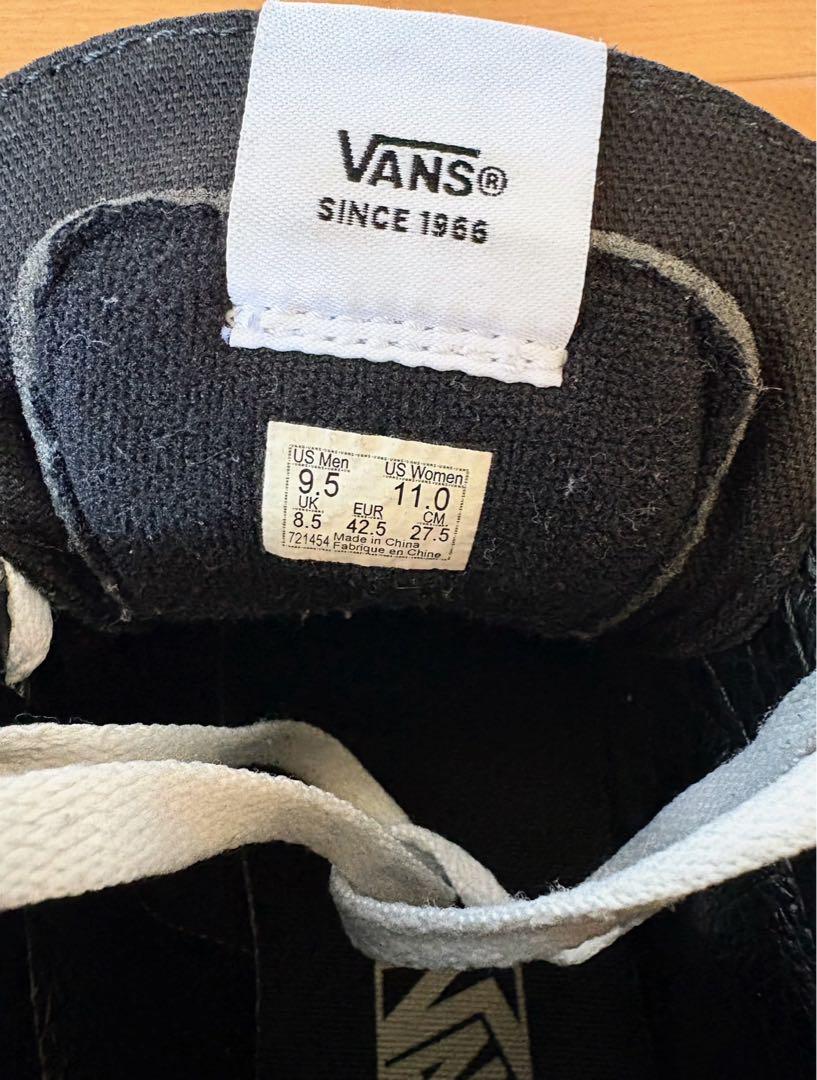 RYU様限定　Vans チェッカーパターン ハイカットスニーカー