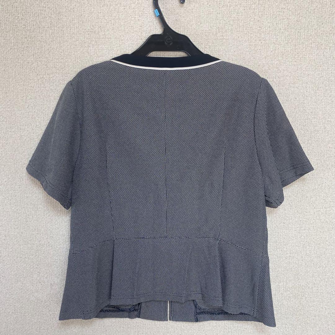 新品タグ付き】セロリー 事務服 13号 半袖オーバーブラウス