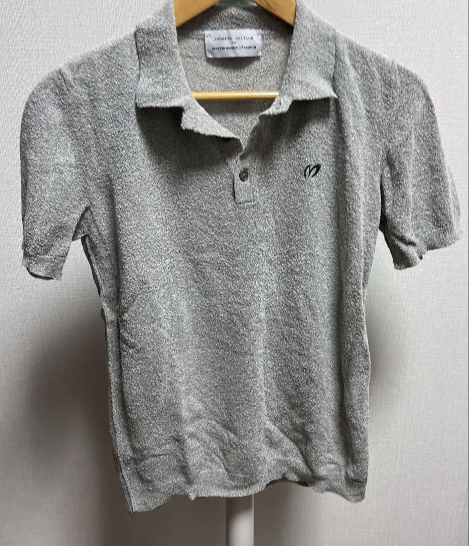 roberto collina ポロシャツ グレー
