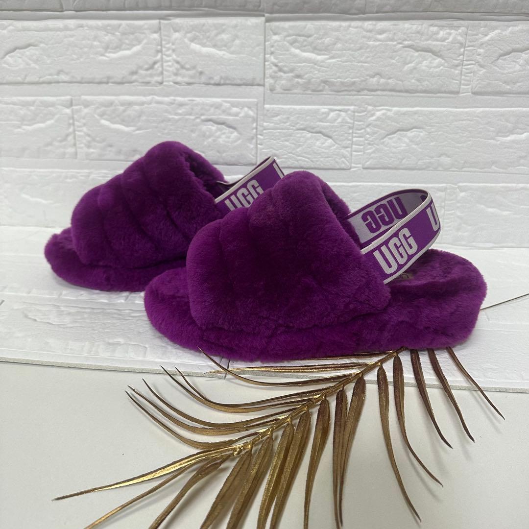 UGG パープル スリッパ23cm UGG パープル スリッパ23cm