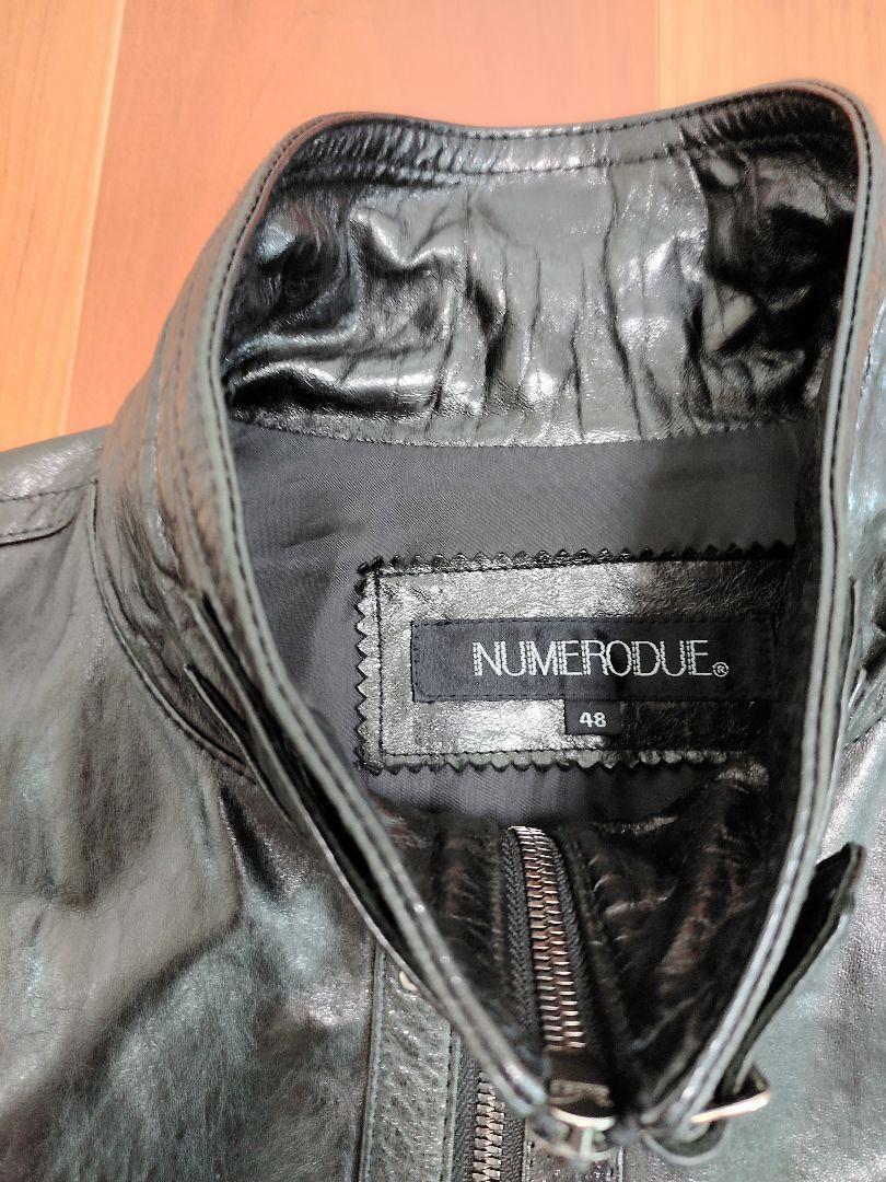 NUMERODUE レザーライダースジャケット メンズ L 【福袋セール】 レザーライダースジャケット メンズ L NUMERODUE レザージャケット
