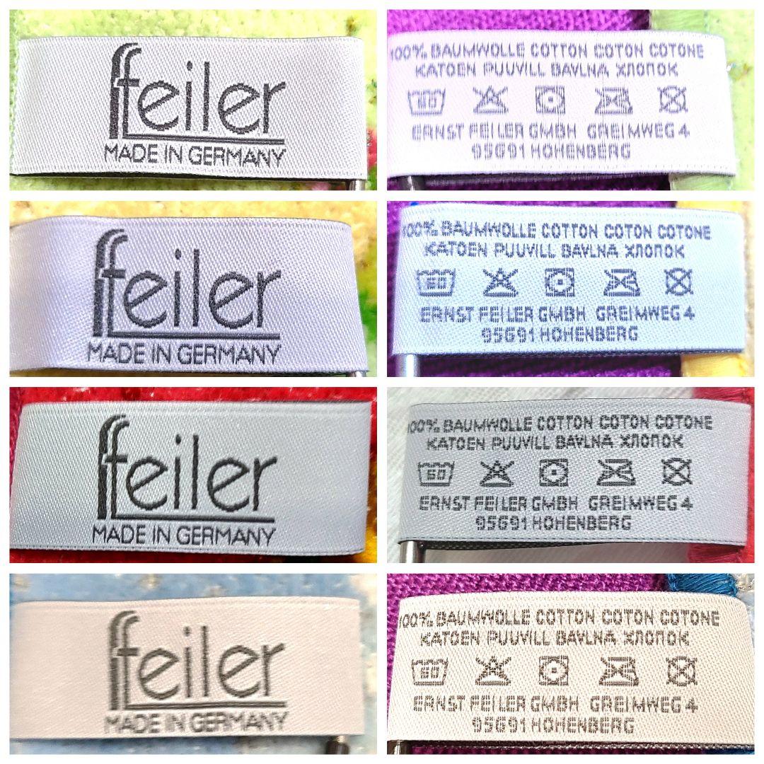 FEILER フェイラー ドイツ限定　ノイシュバンシュタイン城　四季 専用袋付き