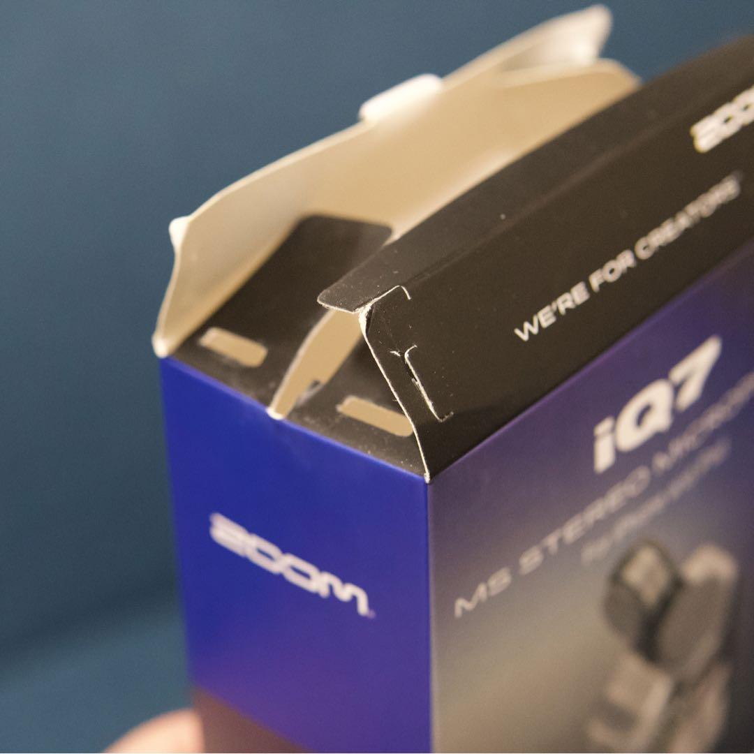 【一式】zoom iQ7 MS マイクロフォン
