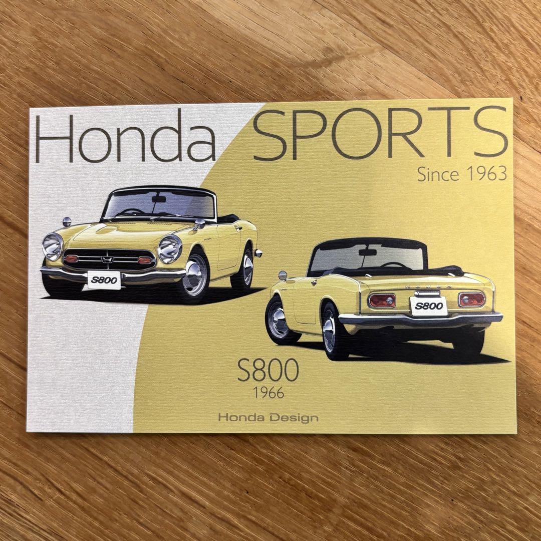 Honda SPORTS ポストカード 5枚セットレター ホンダ S800 - メルカリ