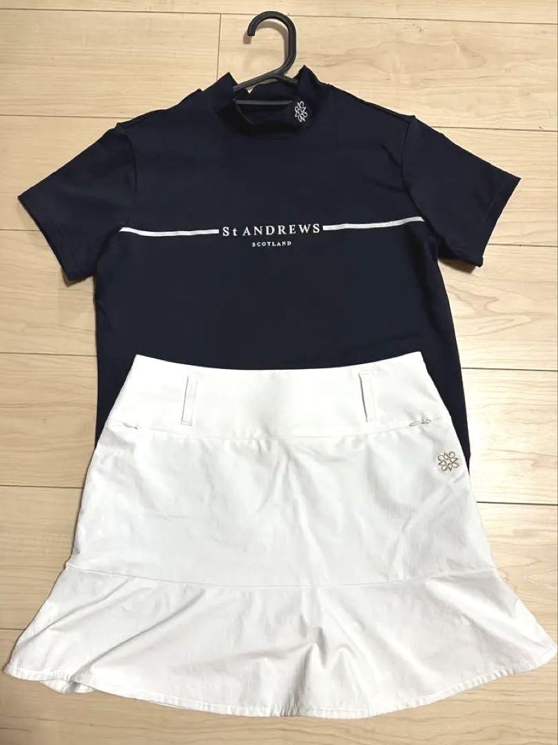 SEANDREWS ネイビー モックネック