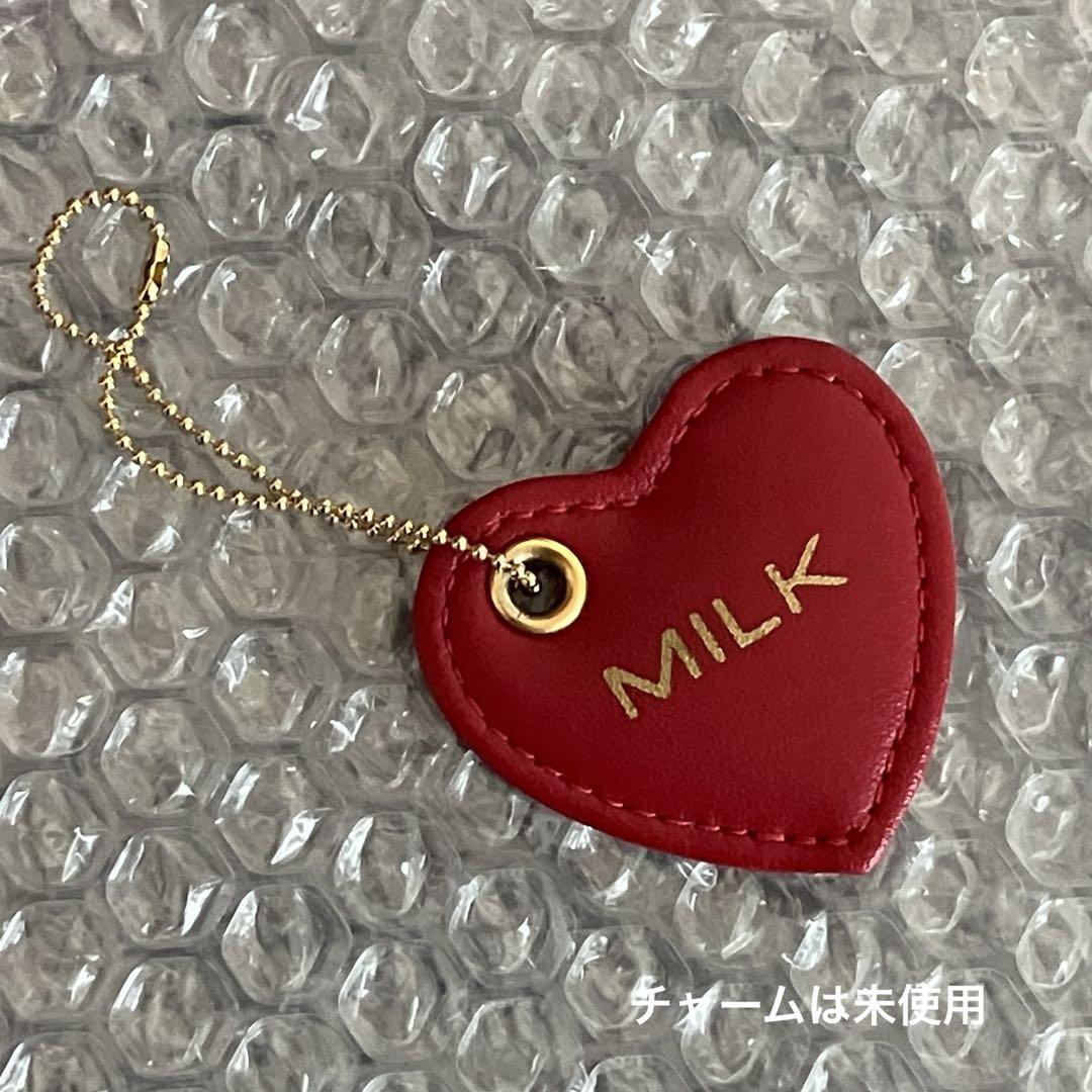 MILK 定番ハートバッグ ブラック