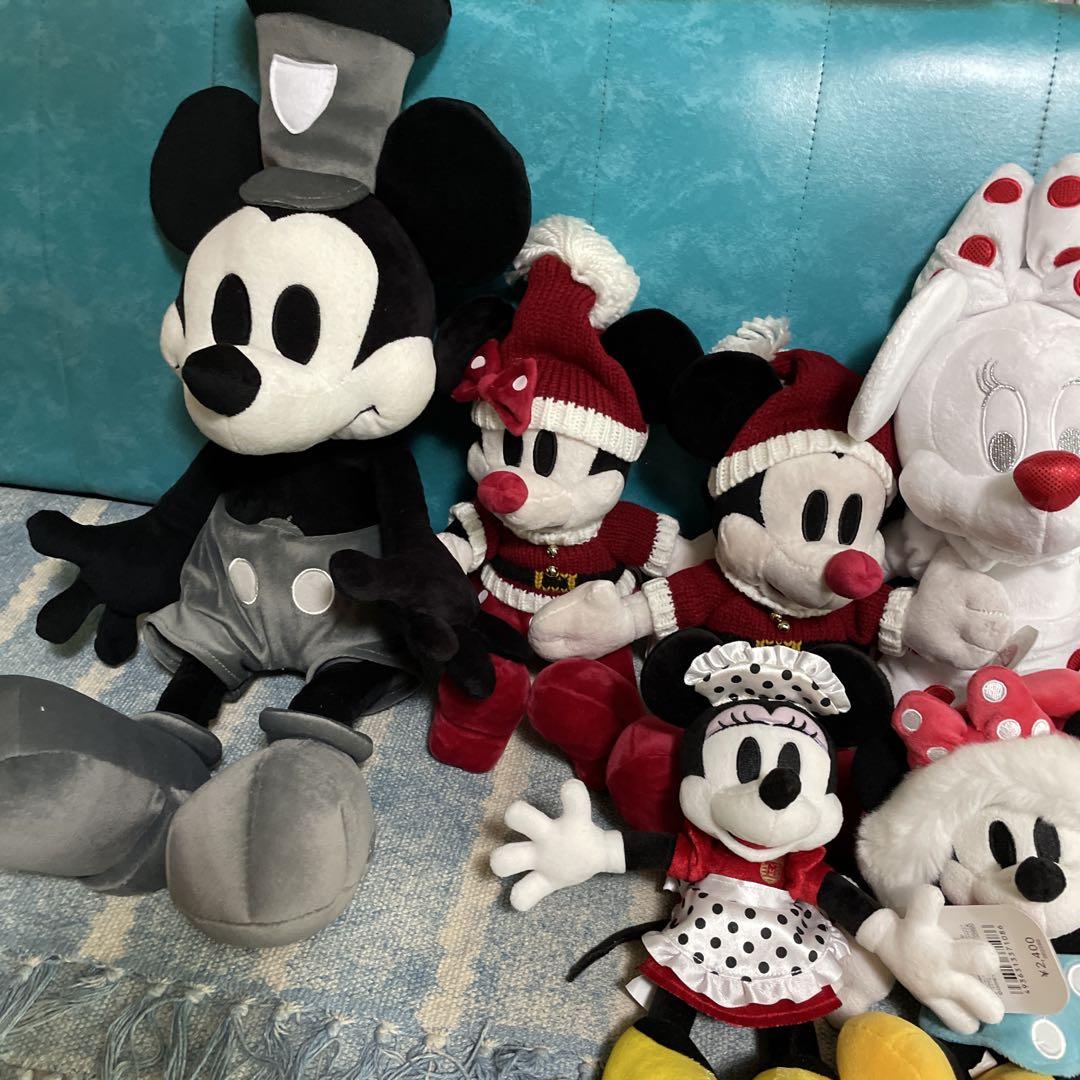 ディズニー　ミッキー　ミニー　ぬいぐるみまとめ売り まとめ売り】ぬいぐるみ ディズニー ミッキー ミニー 11体
