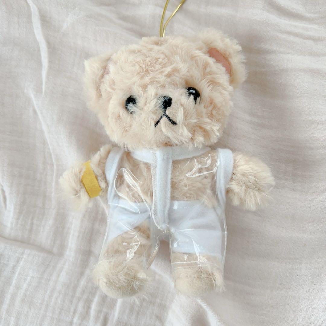 Qoo10] クマのぬいぐるみ 紫色