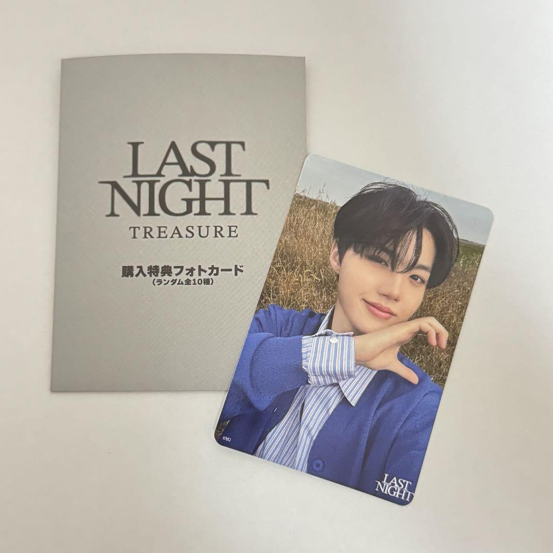 TREASURE LAST NIGHTドヨン オフライン パスポート トレカ TREASURE LAST NIGHTドヨン オフライン パスポート トレカ