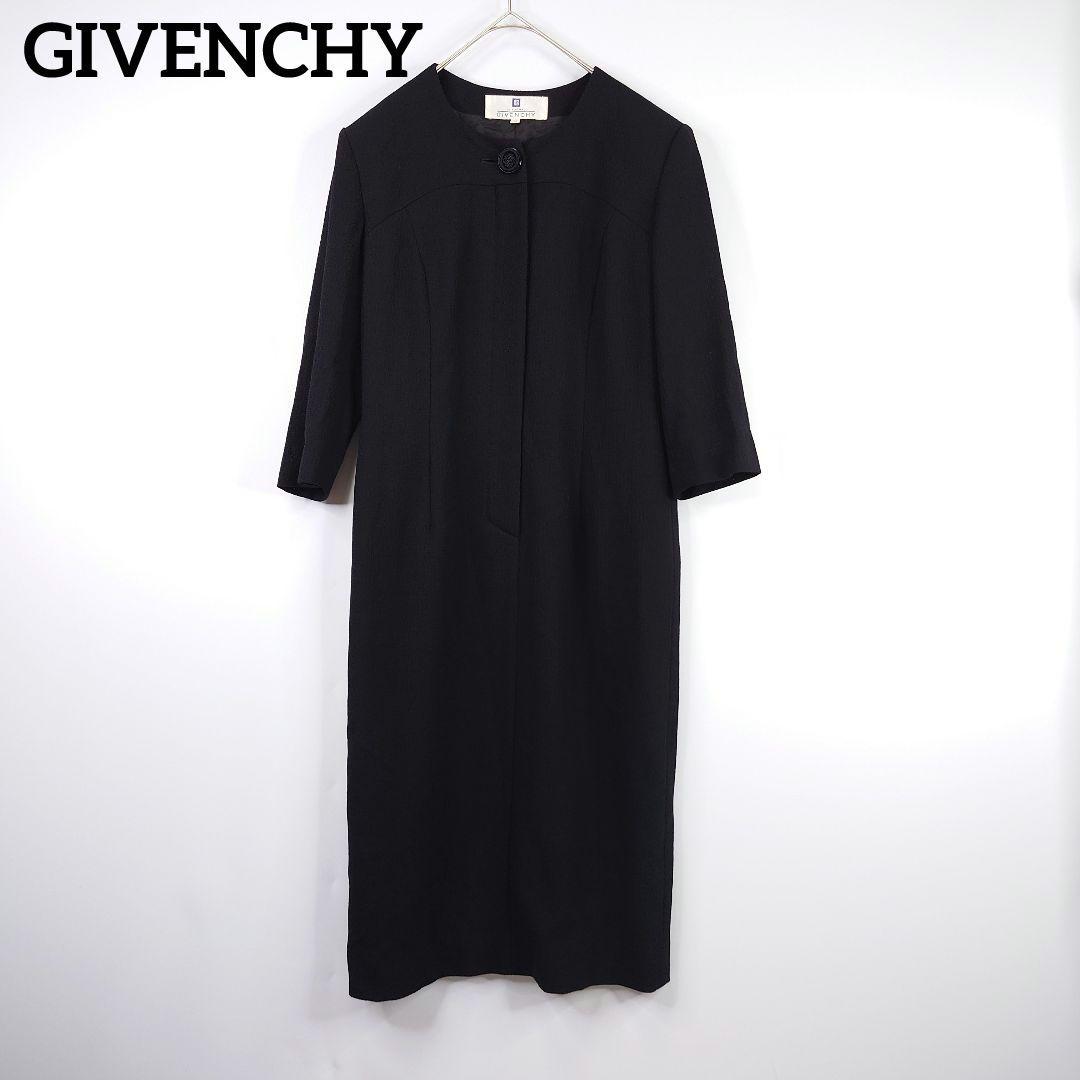 ✨️美品✨️GIVENCHY ジバンシイ ワンピース 東京ソワール フレア 美品 GIVENCHY フォーマルワンピース 9号 東京ソワール製 喪服