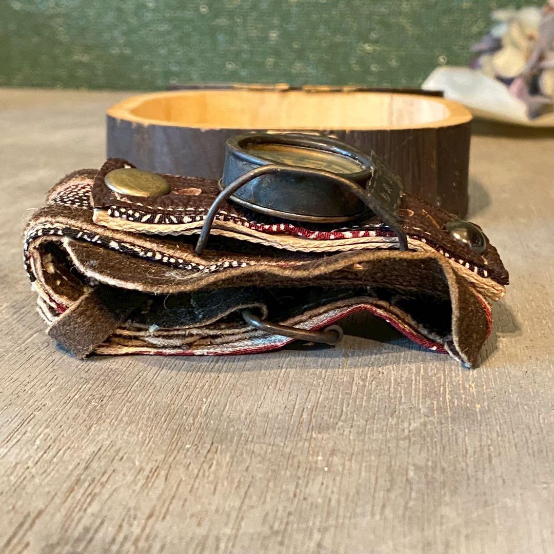 希少 DANCO 腕時計 レザー ビンテージ ヴィンテージ アンティーク レア