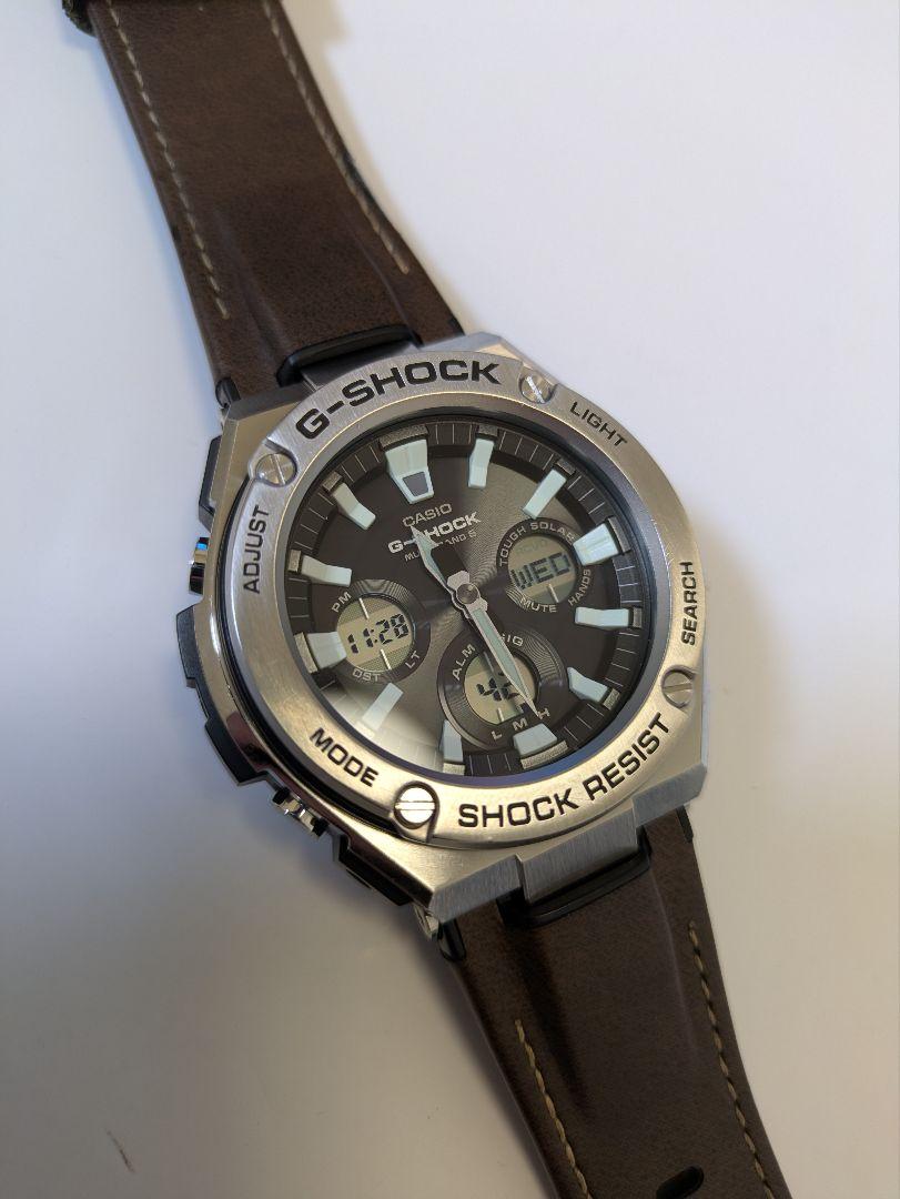 G-STEEL GST-W130L　 G-SHOCK　電波ソーラー