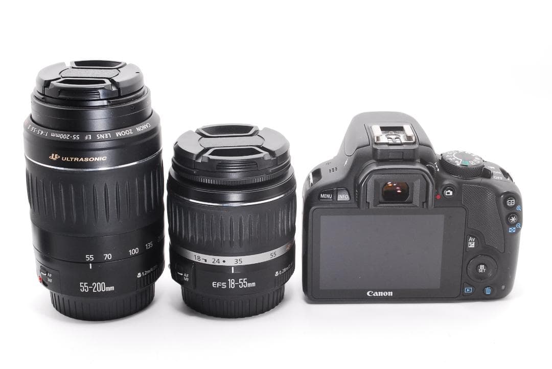 超軽量!Canon Kiss X7 USMダブルレンズ✨初心者最 超軽量!Canon Kiss X7 USMダブルレンズ✨初心者最