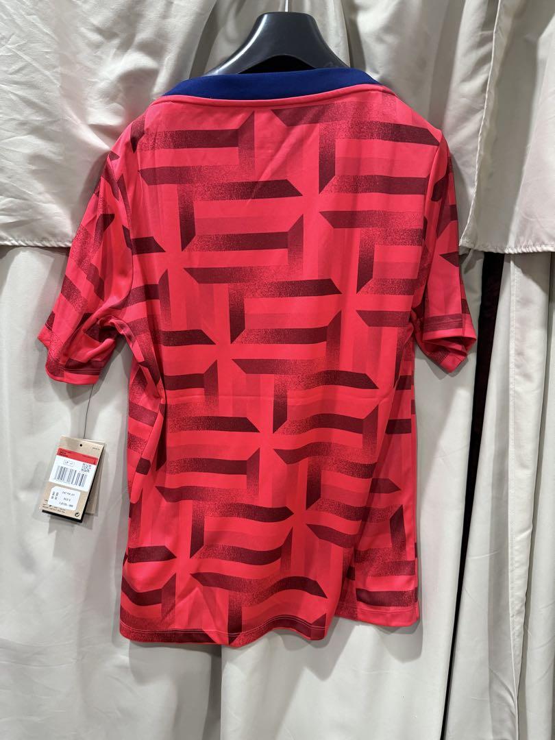 新品】サッカー イングランド代表 プレマッチトップ Lサイズ