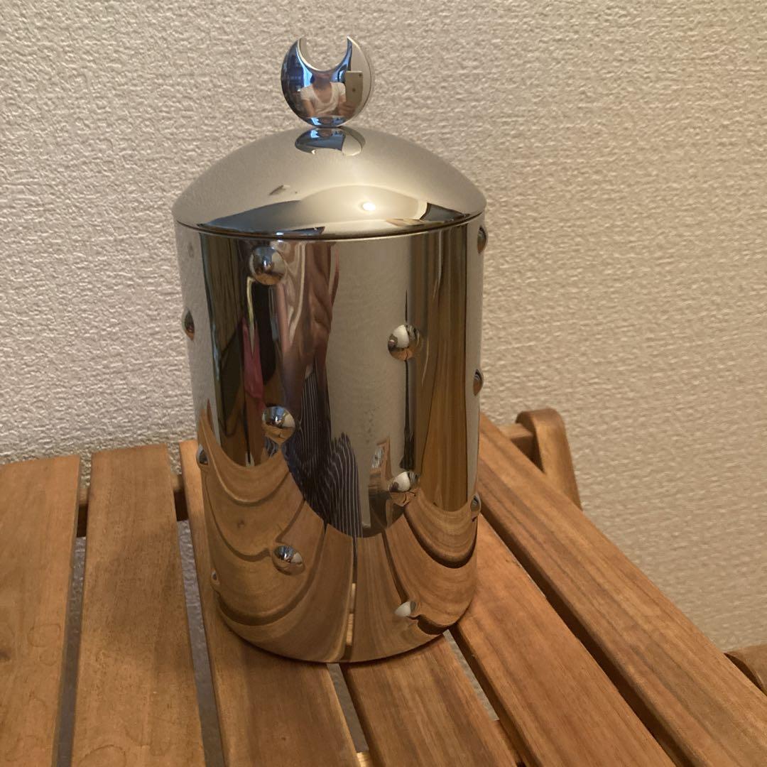 未使用　ALESSI イタリア　キャニスター