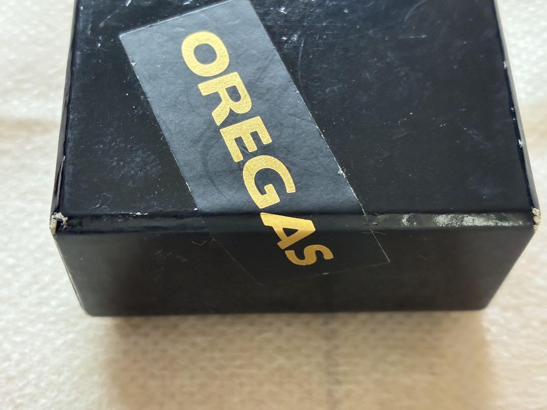 OREGAS 刻印入りブラックピアス　片耳用