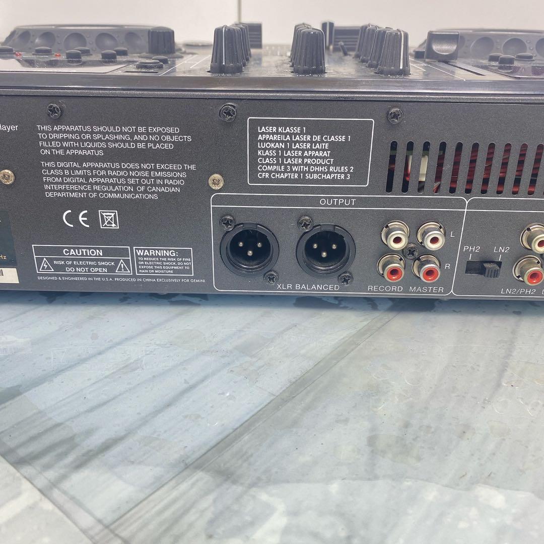 GEMINI CDMP-6000 ジェミナイDJターンテーブルCDMP3 CDJ