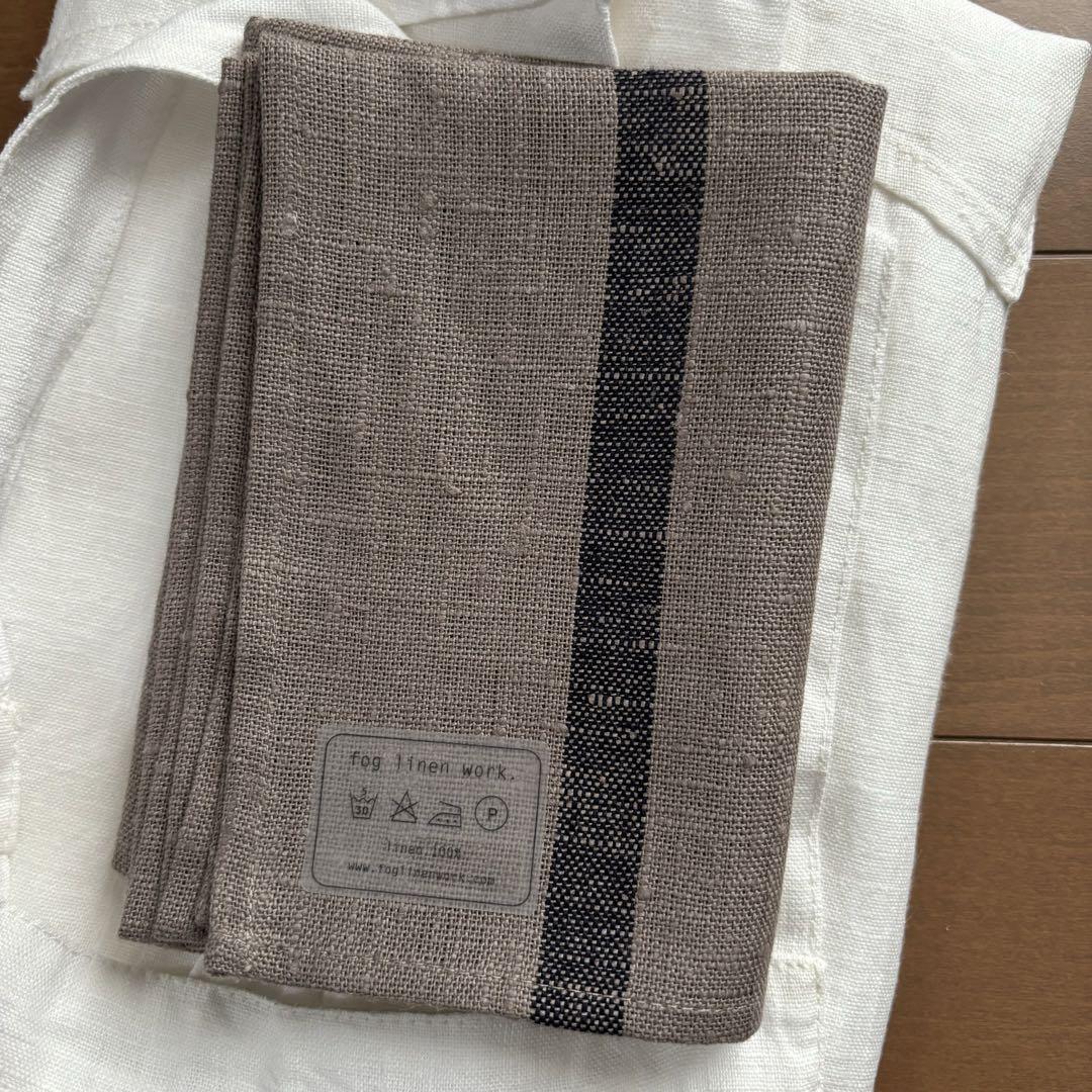 専用 angers × fog linen work リネン エプロン