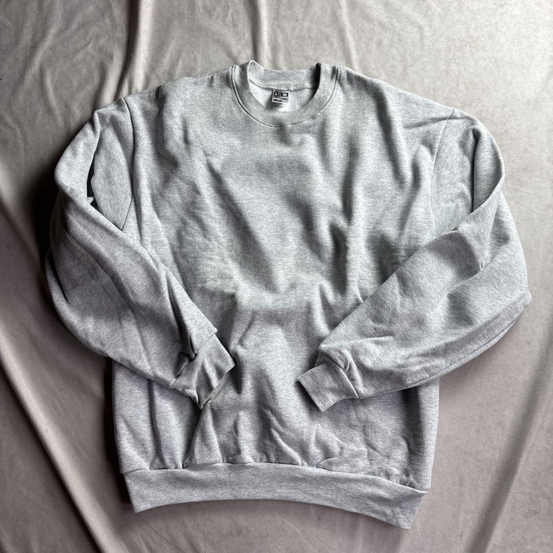 話題の行列 ロサンゼルスアパレル LOSANGELES L スエット グレー APPAREL トップス