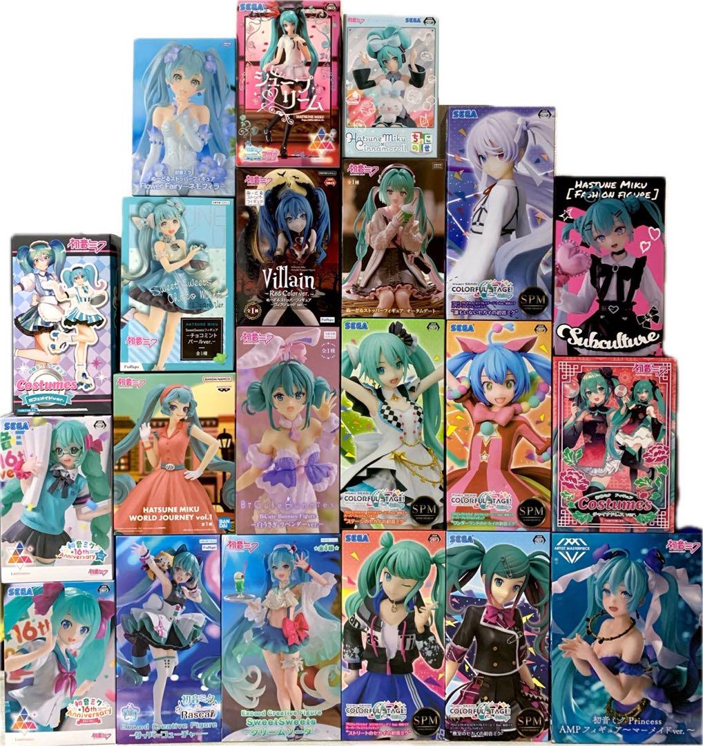 Exc∞dC初音ミク　フィギュア　まとめ売り　21体　大量