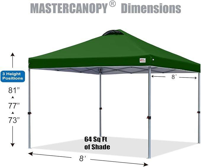 マスターキャノピー（MASTERCANOPY）ワンタッチタープテント