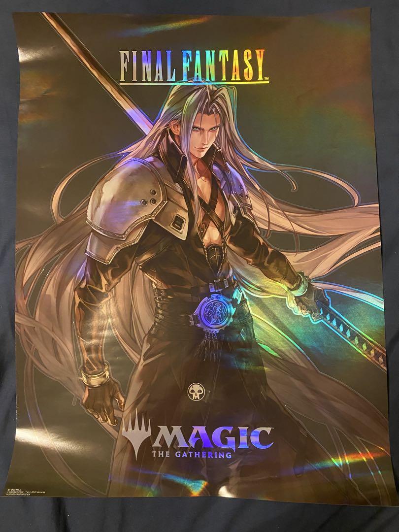 MTG FFコラボ ポスター6枚セット MTG FFコラボ 拡張アートレア21枚セット - メルカリ