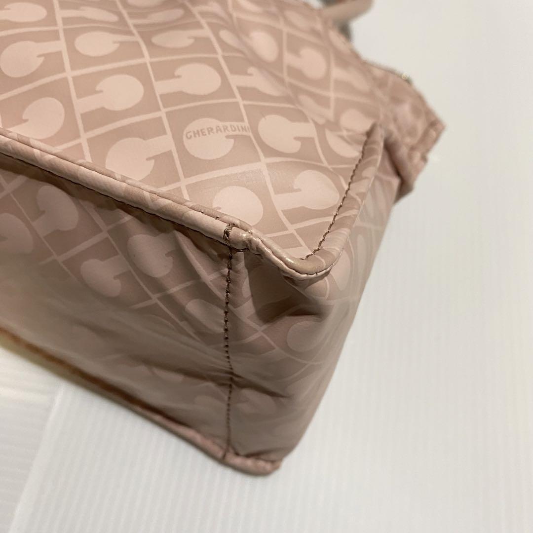 極美品】GHERARDINI SOFTY ハンドバッグ フロントポケット