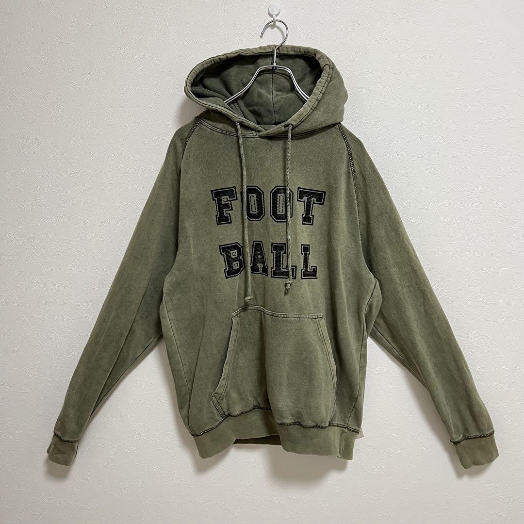 a51【アメリカ古着】LANE SEVEN FOOT BALL パーカー