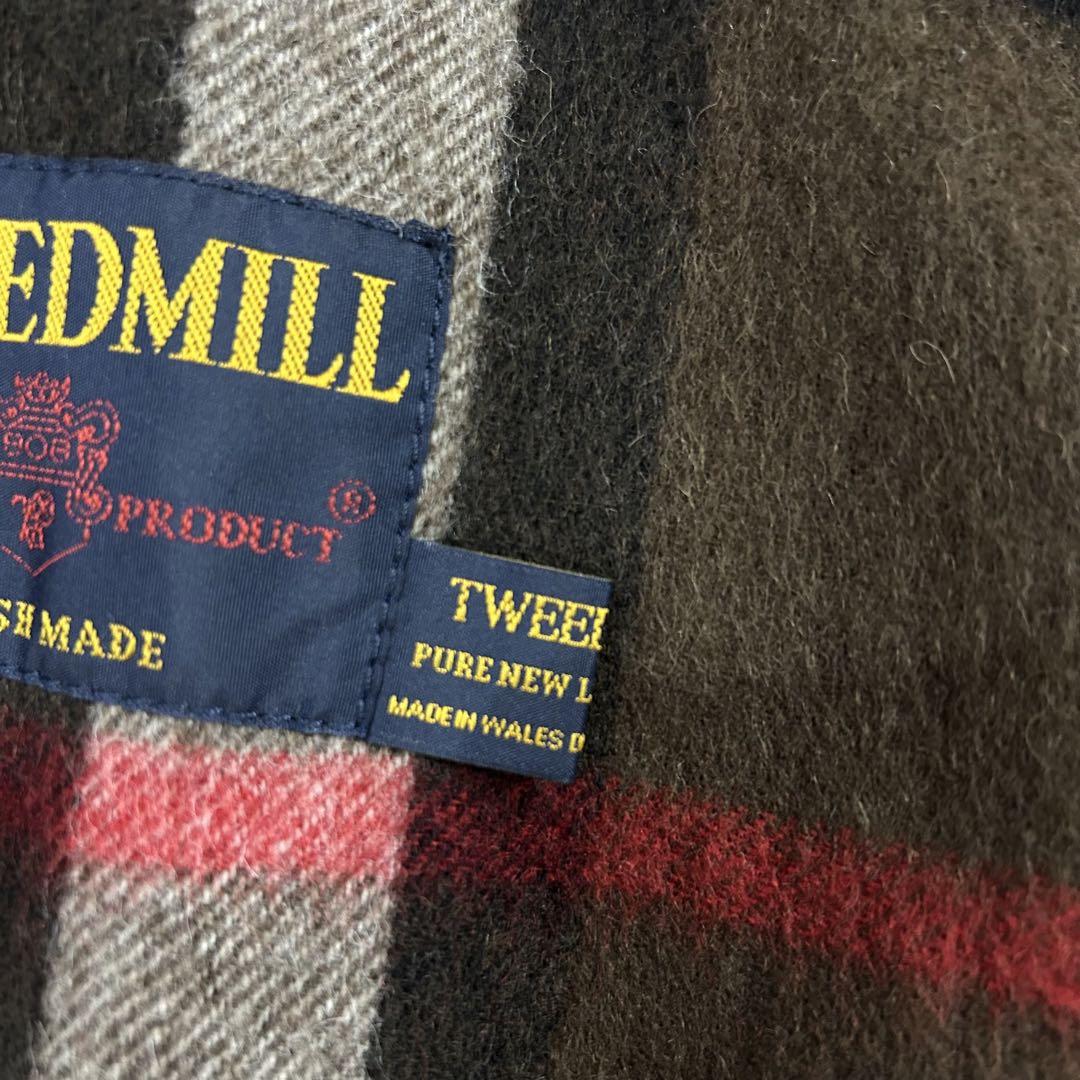 極美 イギリス製 TWEEDMILL 大判 ストール ブランケット