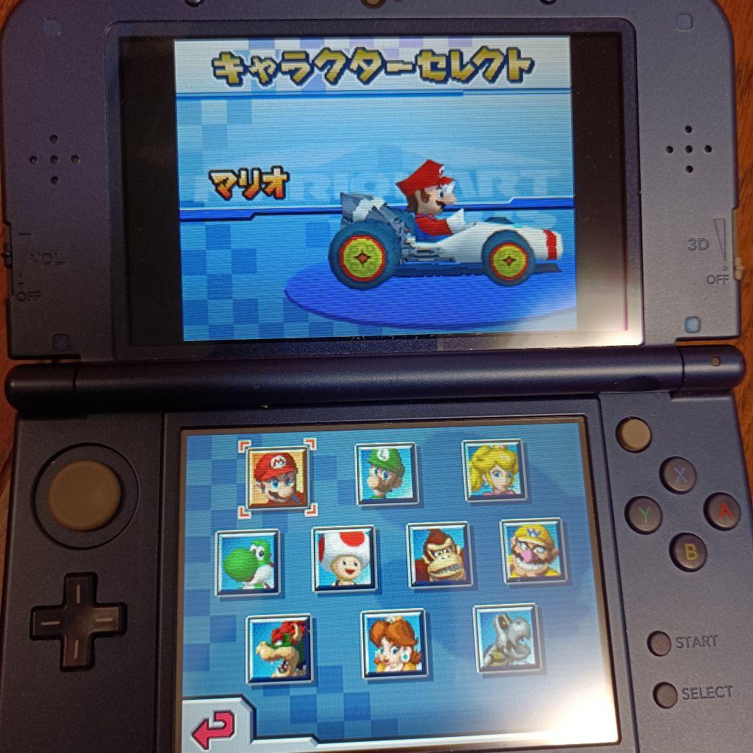 Newニンテンドー3DS ソフト 充電器 付き YitDn-m76933283304 LL メタリックブルー 好評最安値