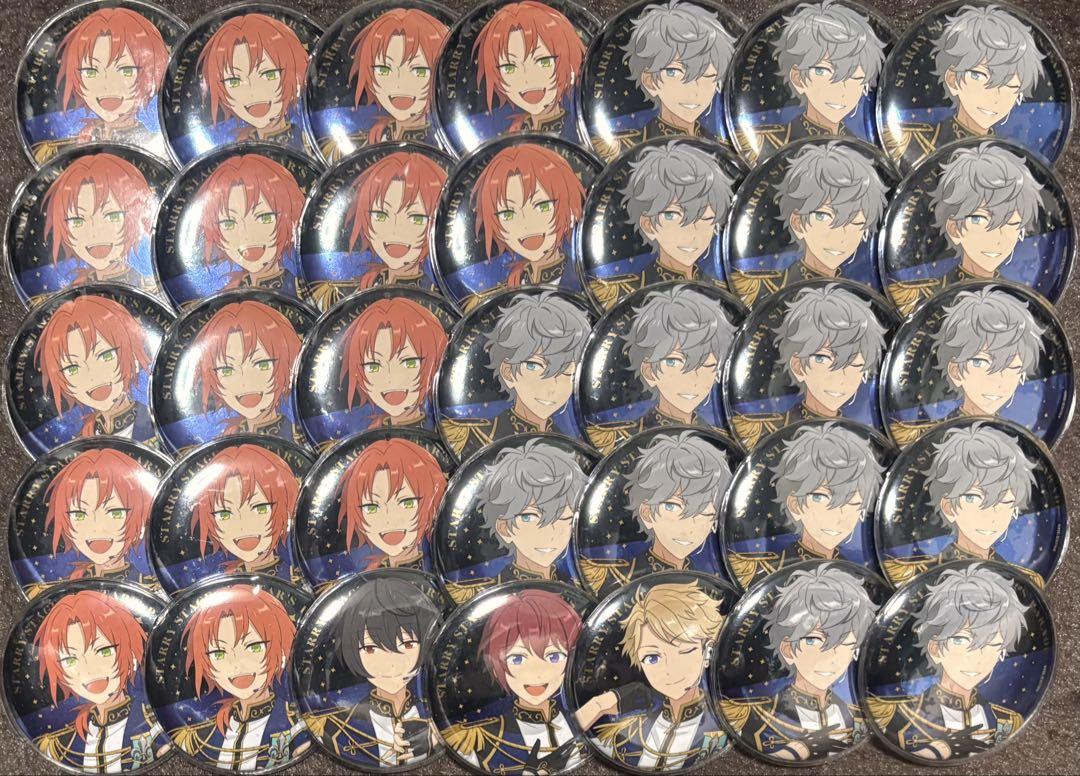 あんスタ スタステ 2nd アクキー 缶バッジ レオ 泉 凛月 嵐 司 あんスタ 泉 司 凛月 レオ 嵐 - メルカリ