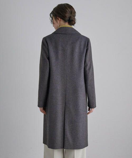 ADAM ET ROPÉ ブラック ダブル チェスターコート SALON adam et ropé ダブルチェスターコート