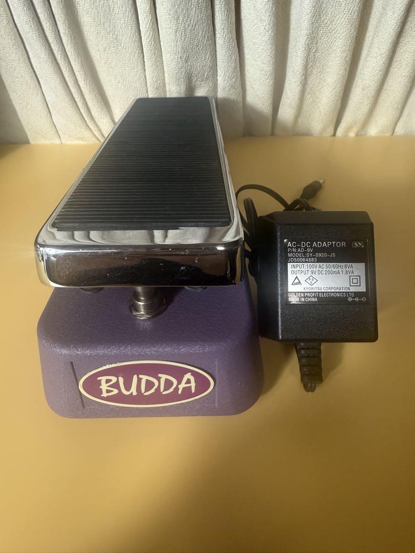 動作品】BUDDA BUD-WAH 赤ラベル ワウペダル ACアダプター付き