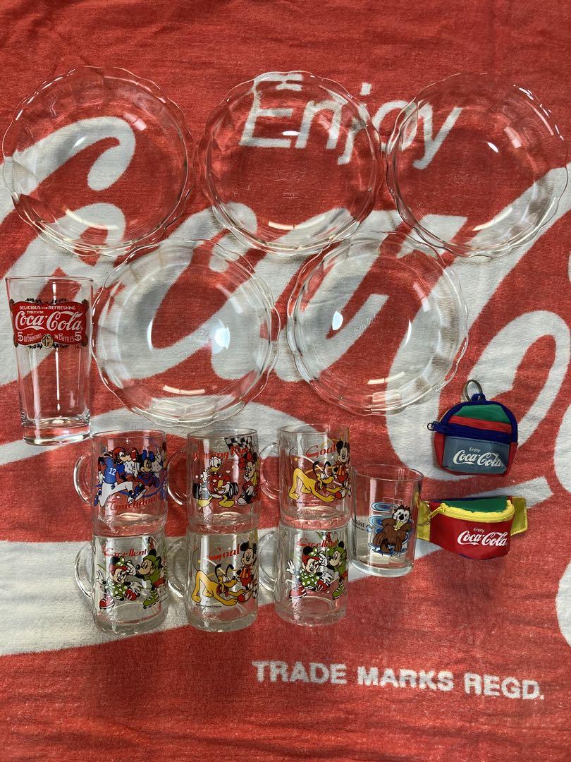 Coca-Cola ノベルティグッズミッキー マグカップ他