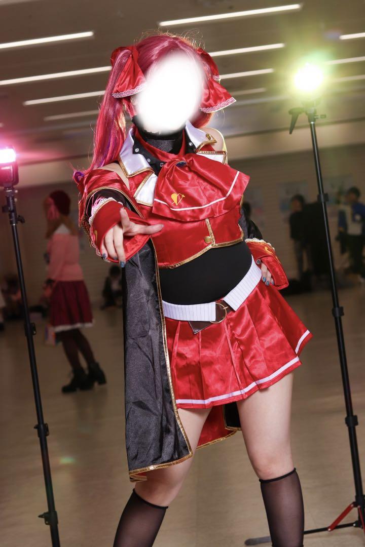 マリン船長 コスプレ衣装＋ウィッグ コスチューム・コスプレ