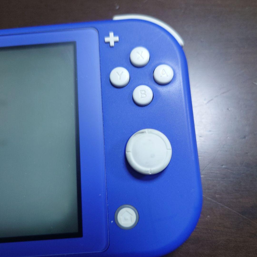 Nintendo Switch Lite ブルー 本体 充電器付き保護フィルム有