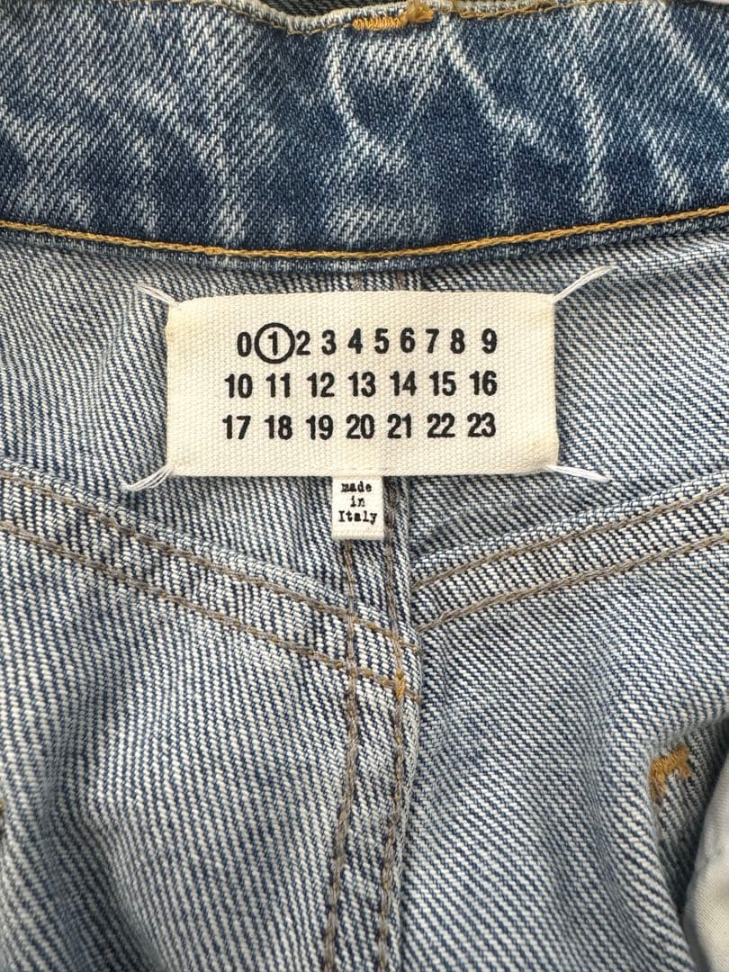 サイズ38スラッシュデニムM Maison