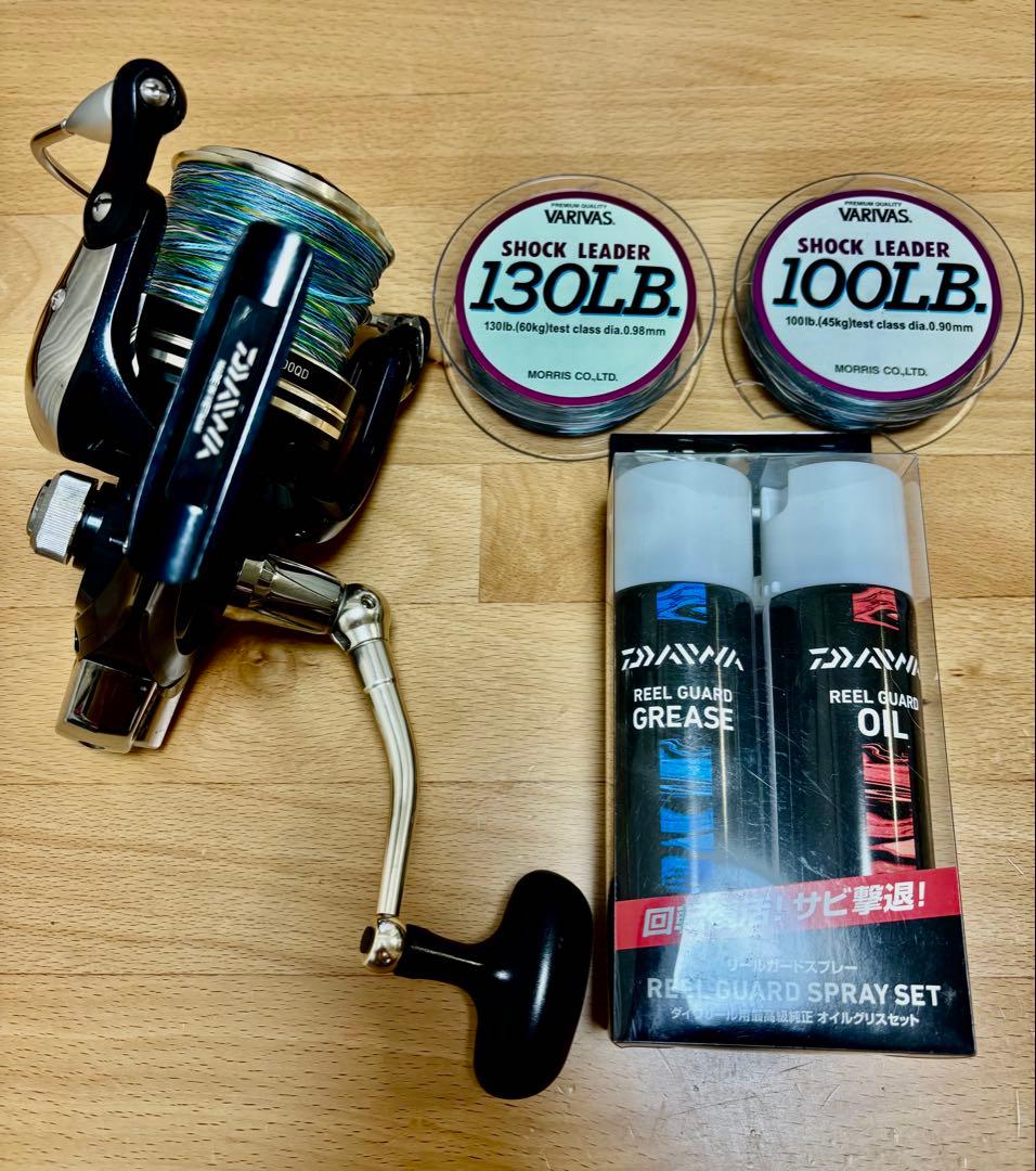 Daiwaリール ウィンドキャスト6000QD リーダー メンテナンスオイルDAIWA