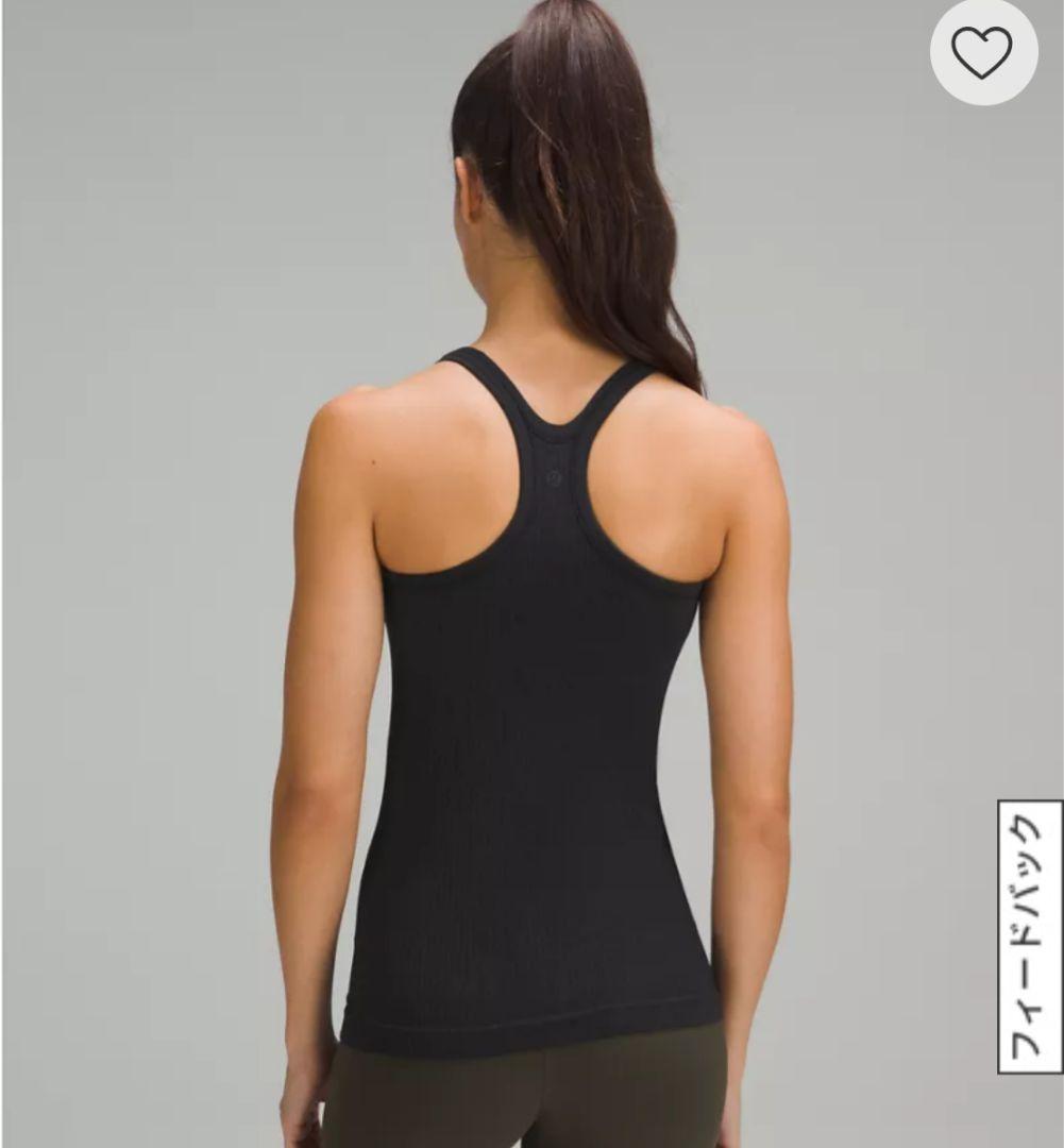lululemon ヨガタンクトップ Sサイズ 黒 ウィメンズ タンクトップ 【ルルレモン公式｜lululemon Japan