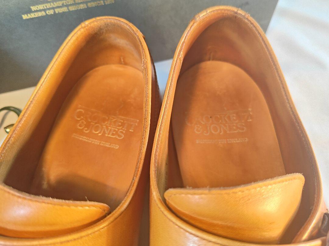 【美品】Crockett&Jones/Chalfont　高級革靴　英国製正規品
