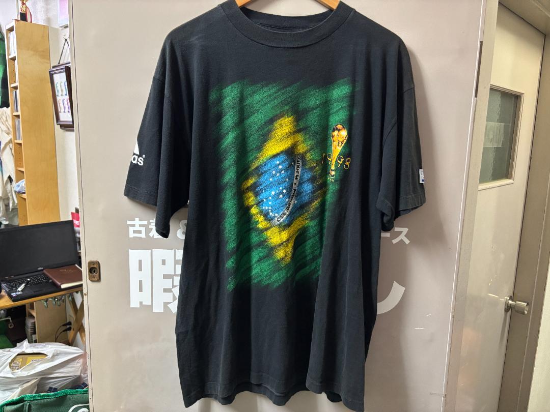 W杯1998 ブラジル代表Tシャツ 公式ライセンス品