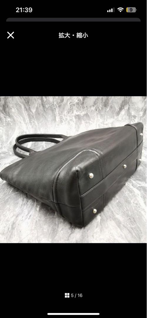 美品✨ FIVE WOODS プラトウ Lサイズ A4 レザー トートバッグ