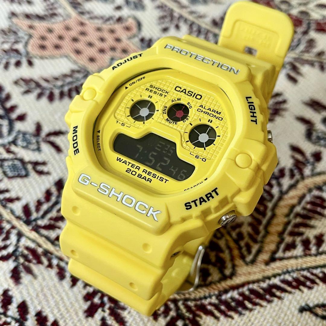 レア★美品★CASIO G-SHOCK DW-5900RS-9 イエロー